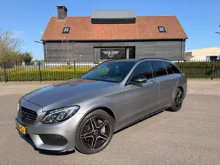 Mercedes-Benz C-klasse Estate 400 4-MATIC 43-AMG BURMESTER NIGHT-PAKKET PANO 360" CAMERA LEER ABC UI