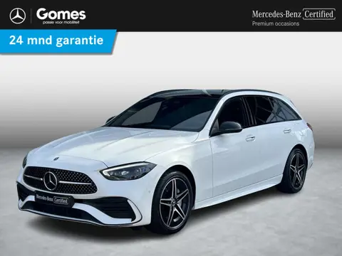 Mercedes-Benz C-klasse Estate 300 e AMG | Rijassistentie+ | Panoramadak