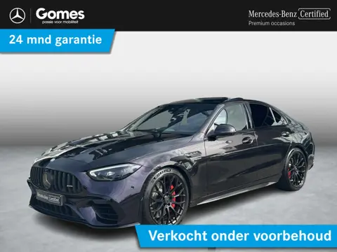 Mercedes-Benz C-klasse AMG 63 S E Performance | Nappa Leder | Panoramadak | Burmester 3D