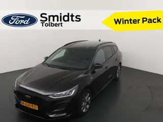 Ford FOCUS Wagon EcoBoost 125pk Hybrid ST Line X | Adapt. Cruise | Dodehoek detectie | B&O | Winterp