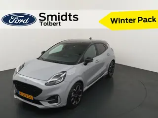 Ford Puma EcoBoost Hybrid 125pk ST-Line X | Dealer onderhouden | Winterpack | Trekhaak | Adapt. Crui