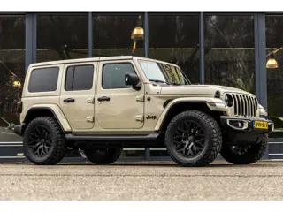 Jeep Wrangler Unlimited Rubicon Brut wielen grijs kenteken EX.BTW