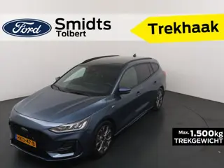Ford FOCUS Wagon EcoBoost Hybrid 155PK ST Line | Automaat I Pano I Trekhaak I Adapt cruise I 1.500KG