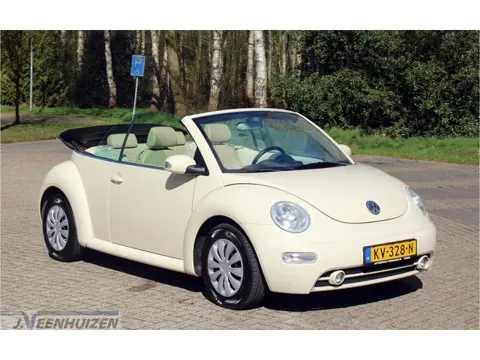 Volkswagen New Beetle Cabriolet 1.6 Highline | 2004 | Leder | Cruise | Stoelverwarming | Elektrische