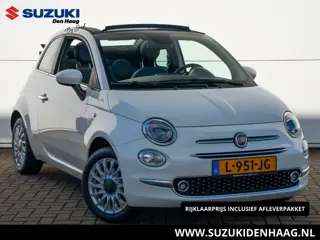 Fiat 500 C 1.0 Hybrid Dolcevita|Cabrio| Apple/Andriod CarPlay| Cruise Control| Climate control| Leer