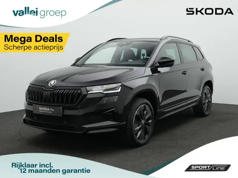 Skoda Karoq 1.5 TSI ACT 150 pk DSG Sportline Business | Panoramadak | Matrix LED | Stuur-/stoelverwa