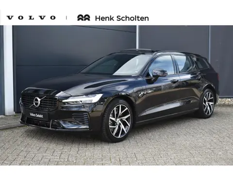 Volvo V60 T6 Recharge AWD R-Design | Long Range | Panoramisch schuif-/kanteldak | Semi Elektrisch in