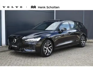 Volvo V60 T6 Recharge AWD R-Design | Long Range | Panoramisch schuif-/kanteldak | Semi Elektrisch in