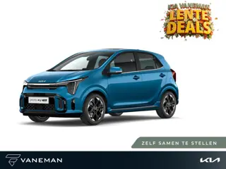 Kia Picanto 1.0 GDi GT-Line | Lichtmetalen velgen 16" | Zelf samenstellen