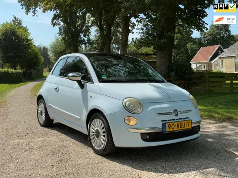 Fiat 500 1.2 Lounge Airco Panoramadak!