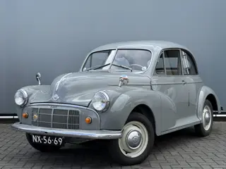 Morris Minor BJR 1953 27 PK CLAYTON HEATER | ZIJKLEPMOTOR | AUTOTRON ROSMALEN | NETTE AUTO!