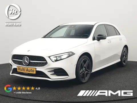Mercedes-Benz A-Klasse 250 e AMG Line PHEV 218pk Dealer O.H. | Widescreen Navi | Camera | Alcantara 
