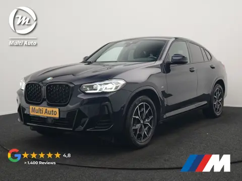 BMW X4 xDrive20i M Sport 184pk Dealer O.H. Carbon Schwarz Metallic | Adaptive Cruise | Camera | Sfee