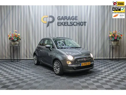 Fiat 500 0.9 TwinAir Lounge/Panodak/Leer/Automaat