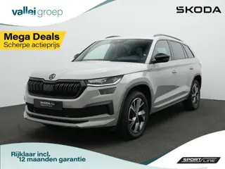 Skoda Kodiaq 1.5 TSI 150 pk DSG Sportline Business | Geheugenstoel | Leder/alcantara | Matrix LED | 