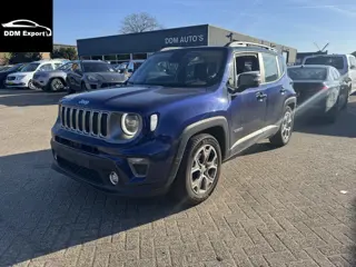 Jeep Renegade T Limited LPG | Clima | Navi | Trekhaak | S/S | Keyless entry | Stuur-Stoelverwarming 