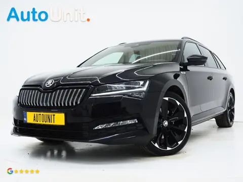Škoda Superb Combi 1.4 TSI iV Sportline 218PK | Sportstoelen | Trekhaak | Camera | Memory | Sfeer | 