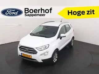 Ford EcoSport EcoBoost 125 pk Titanium | Trekhaak | Navi | Clima | Cruise | LMV | Parkeersens.| Half