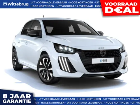 Peugeot e-208 EV Style 50 kWh DIRECT RIJDEN - WARMTEPOMP - 8 JAAR GARANTIE