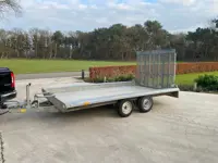 Hapert 3500kg machine transporter lange klep