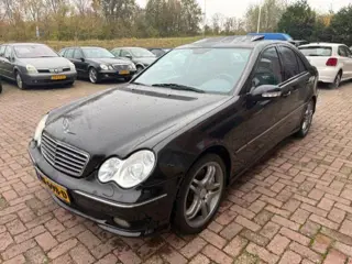 Mercedes-Benz C-klasse AMG 32 354pk compr, AUT, Leer, nwe APK