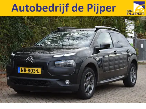 Citroën C4 Cactus 1.2 PureTech Shine Airbump Blackline | NL-Auto | Nav | Cruise Control | PDC achter