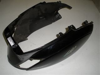 Motorscherm achterframekap zip-2000 zwart 2eh