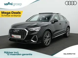 Audi Q3 Sportback 45 TFSI 245 pk Quattro S-Line | Panoramadak | Leder | Rondomzicht camera | Bang & 