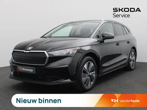 Skoda Enyaq 80 204PK Aut. SOH 92%, Trekhaak, Warmtepomp, Keyless, Leder, 360gr. Camera, Side Assist,