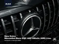 Mercedes-Benz EQC 400 4Matic AMG Line, pano, 20", Burmester, memory, 360 camera, ACC, keyless