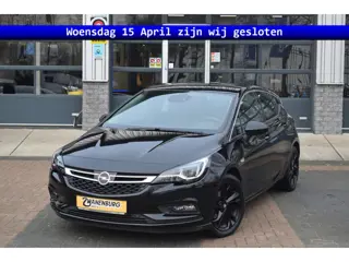 Opel Astra 1.4 Turbo Black Edition Navi Airco Leder Schuifdak 150 Pk Km 74.500!!