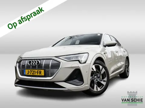 Audi e-tron Sportback 55 quattro S edition 95 kWh 3-Fase 2e-Eig. & Dealer-Onderh. BOVAG-Garantie. NL