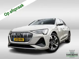 Audi e-tron Sportback 55 quattro S edition 95 kWh 3-Fase 2e-Eig. & Dealer-Onderh. BOVAG-Garantie. NL