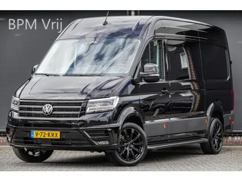 Volkswagen Crafter L3H3 140Pk Aut. | 35 | Stoel-Bank | Achteruitrijcamera | 19'' | Deepblack