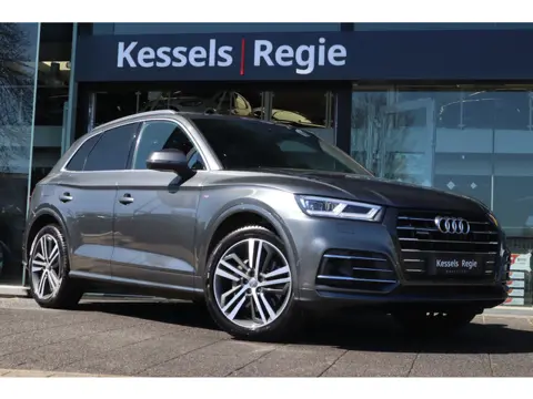 Audi Q5 55 TFSI e quattro S-Line Pano Luchtvering ACC El.Haak keyless Matrix CarPlay Bliss Camera