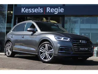 Audi Q5 55 TFSI e quattro S-Line Pano Luchtvering ACC El.Haak keyless Matrix CarPlay Bliss Camera