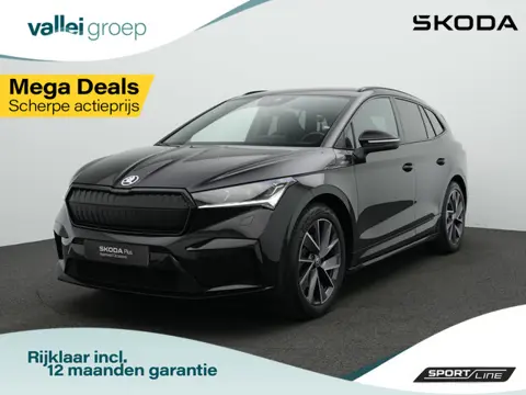 Škoda Enyaq 80 Sportline Business 204 pk | Matrix LED | Stuur-/stoelverwarming | Achteruitrijcamera 