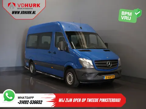 Mercedes-Benz Sprinter 213 2.2 CDI Aut. L2H2 €11.797,- Incl. BTW (BPM VRIJ) EXPORT Combi/ 9 Persoons