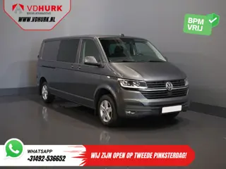 Volkswagen Transporter 2.0 TDI 150 pk DSG Aut. L2 DC Dubbel Cabine MIXTO/ LED/ Adapt.Cruise/ Standka