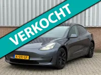 Tesla Model 3 Long Range AWD 75 kWh Warmtepomp/ 91% SoH/ Trekhaak/ Bruin leder