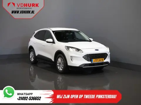 Ford Kuga 2.5 PHEV 225 pk Titanium Garantie 5-27'/ Stoelverw./ Stuurverw./ Navi/ Carplay/ Camera/ PD