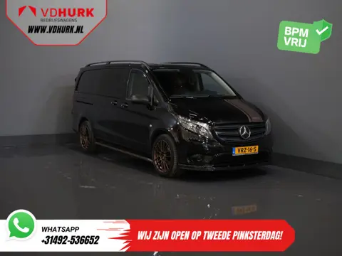Mercedes-Benz Vito 114 CDI Aut. DC Dubbel Cabine Buffl Leder/ 2x Schuifdeur/ Carplay/ Navi/ Spoiler/