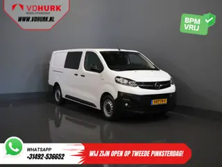 Opel Vivaro 2.0 CDTI 125 pk DC Dubbel Cabine Carplay/ 6 Pers./ Cruise/ Camera/ PDC V+A/ Trekhaak/ NL
