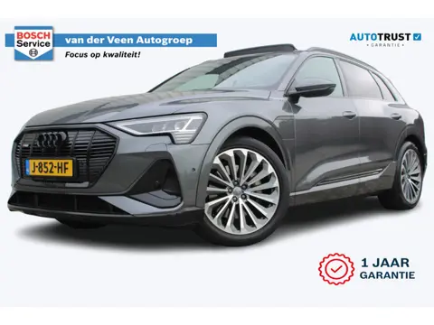 Audi e-tron 55 quattro S-line 95 kWh | Incl. 12 maanden garantie | SOH 95% | Schuif/kantel dak | Tre