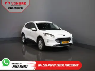Ford Kuga 2.5 PHEV 225 pk Titanium Garantie 5-27'/ Stoelverw./ Stuurverw./ Navi/ Carplay/ Camera/ PD