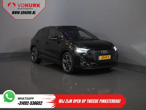 Audi Q4 e-tron 40 77kWh 523 km WLTP S-Line/ Pano/ Leder/ Keyless/ Virtual Cockpit/ Stoelverw./ Elek.