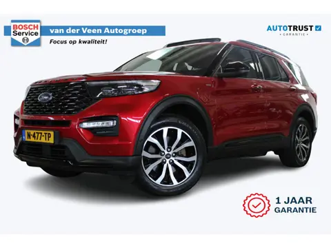Ford Explorer 3.0 V6 EcoBoost PHEV ST-Line | Incl. 12 maanden garantie | 7 persoons | Trekhaak | Sto