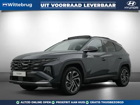 Hyundai Tucson 1.6 T-GDI PHEV Premium Sky 4WD Plug-In Hybride met Panorama Schuifdak, Lederen bekled