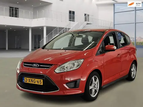 Ford C-Max 1.0 Titanium|IN UITMUNTENDSTAAT|FERRARI ROOD|LAGE KM |STOELVERW|PDC