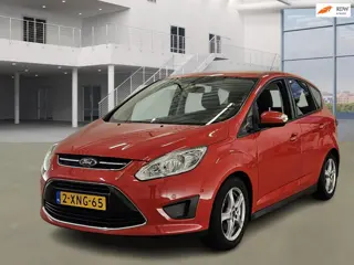 Ford C-Max 1.0 Titanium|IN UITMUNTENDSTAAT|FERRARI ROOD|LAGE KM |STOELVERW|PDC